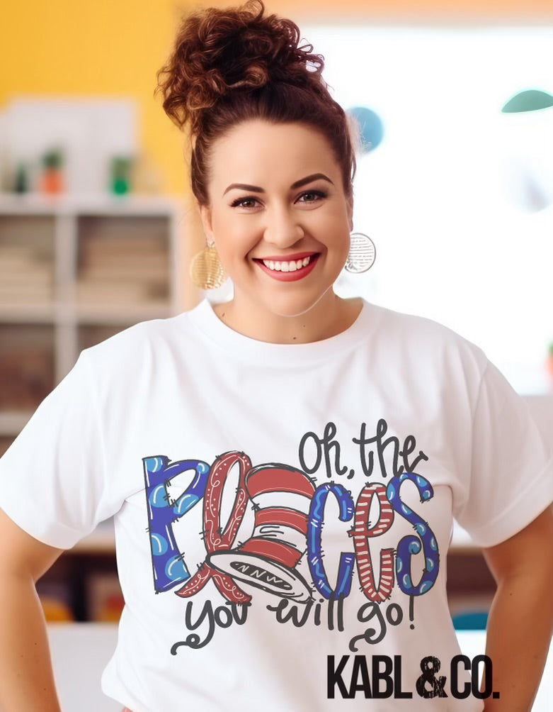 Oh the Places You Will Go  2 - Dr. Seuss - School