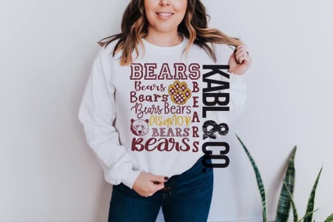 Elsanor Bears Typography