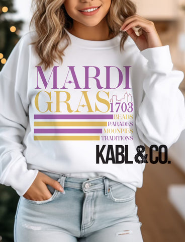 Mardi Gras 1703 Skyline