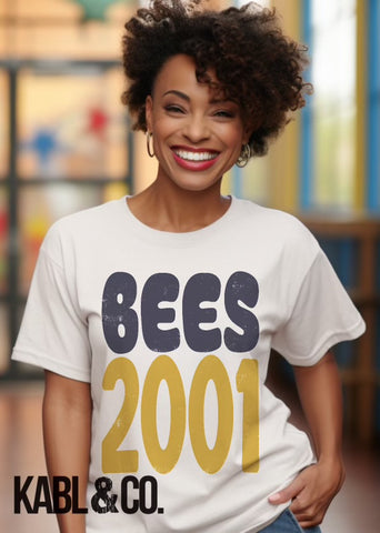 Collier Bees 2001 Distressed