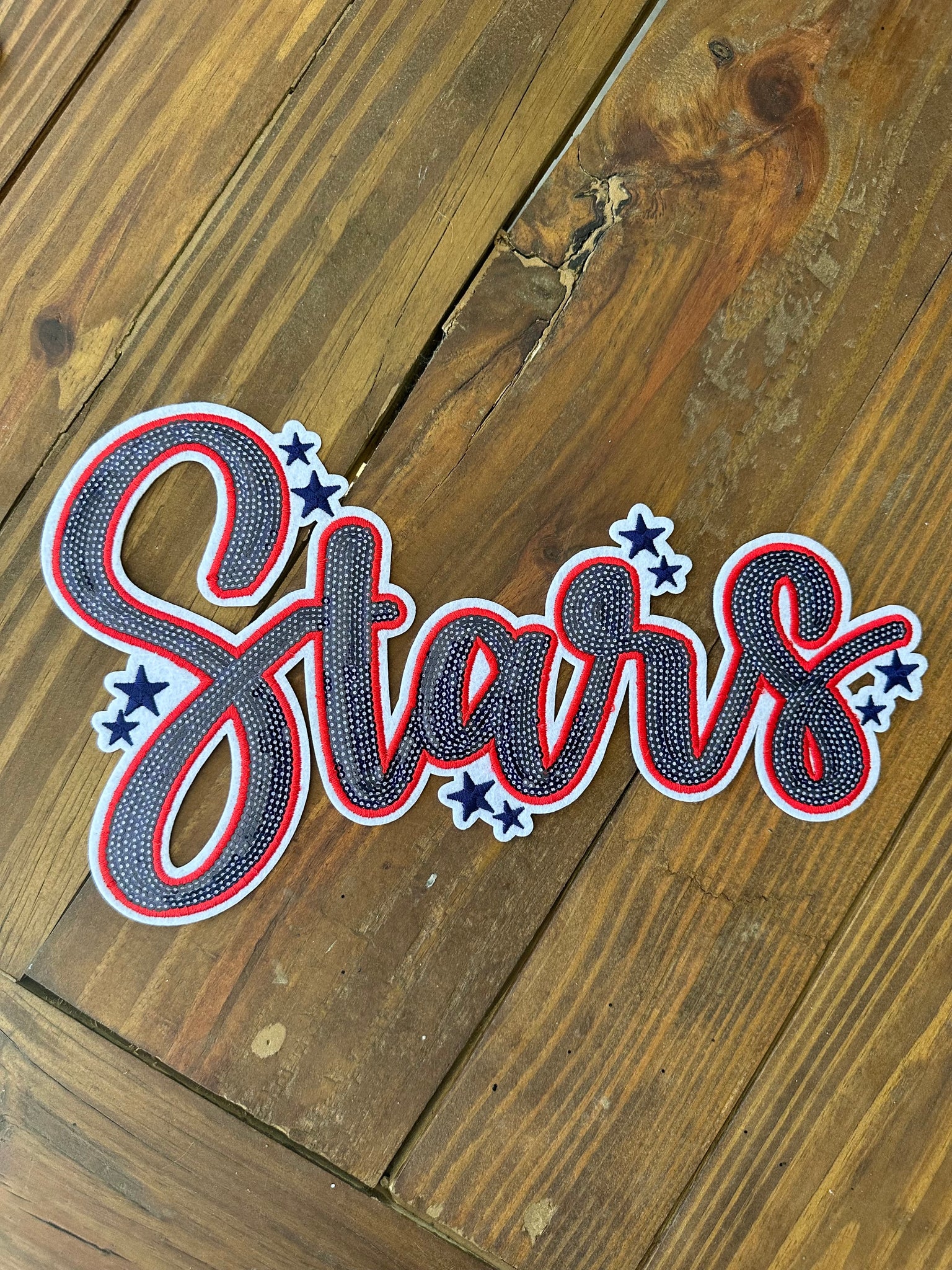 Stars Sequin Patch