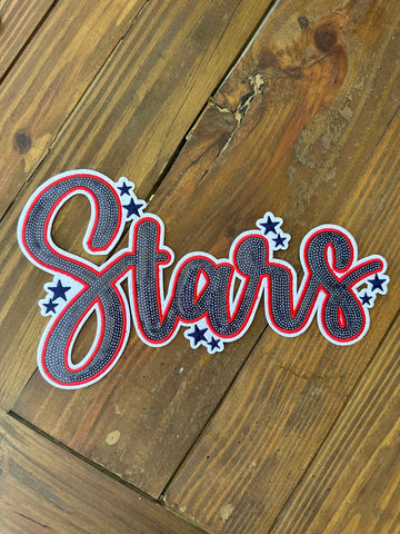 Stars Sequin Patch