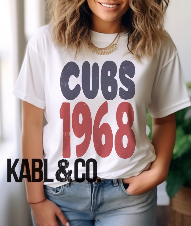 Castlen Cubs 1968 Distressed