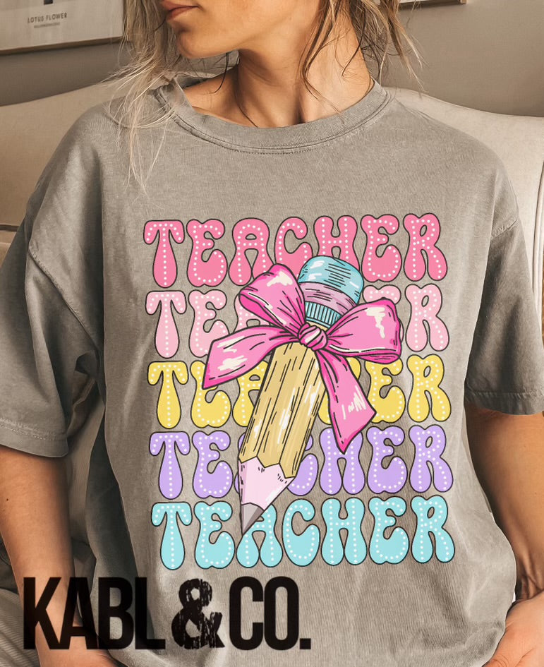 Teacher Stack *Comfort Color*
