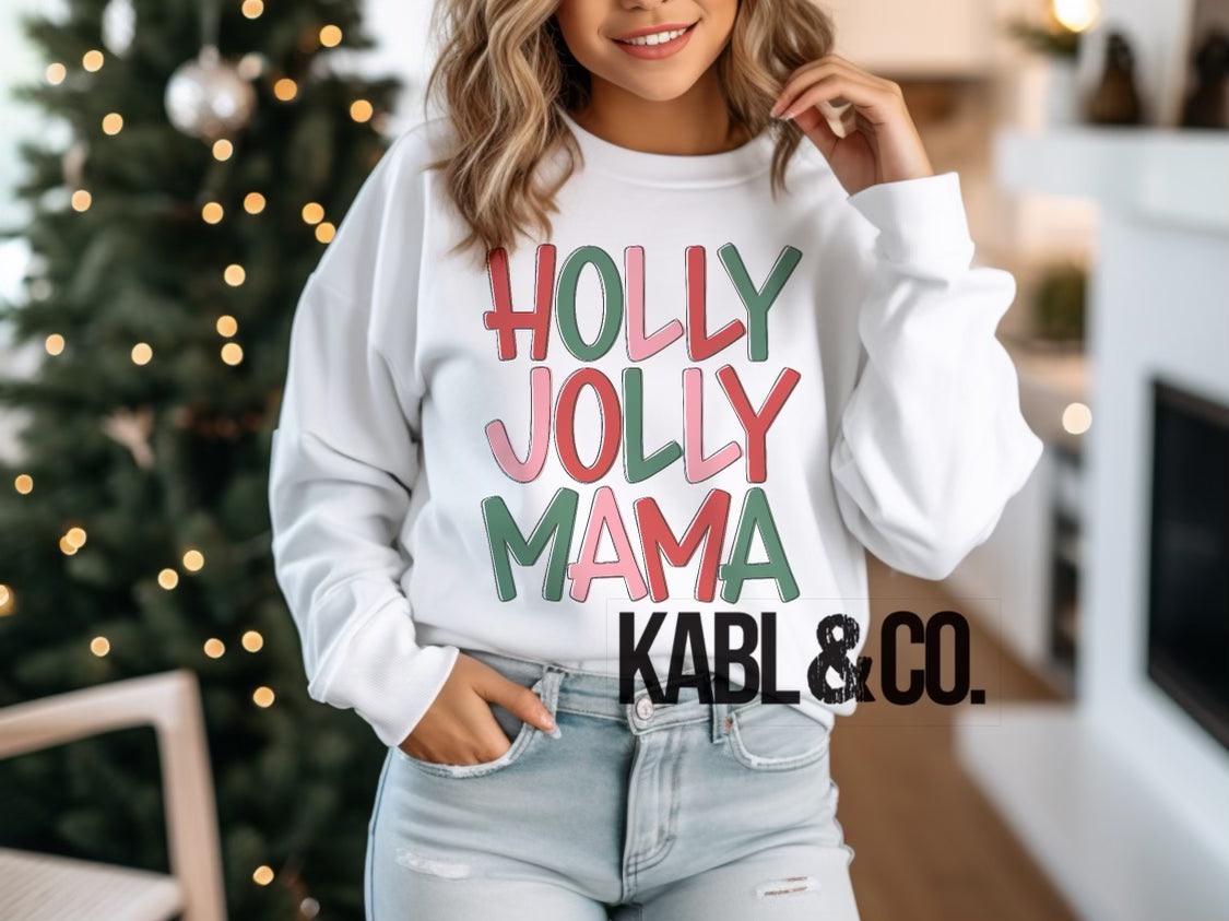 Holly Jolly Mama Christmas