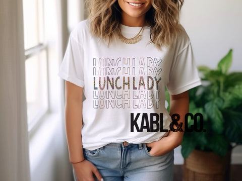 Lunch Lady Leopard Stack