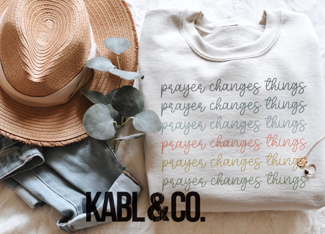 Prayer Changes Things Script
