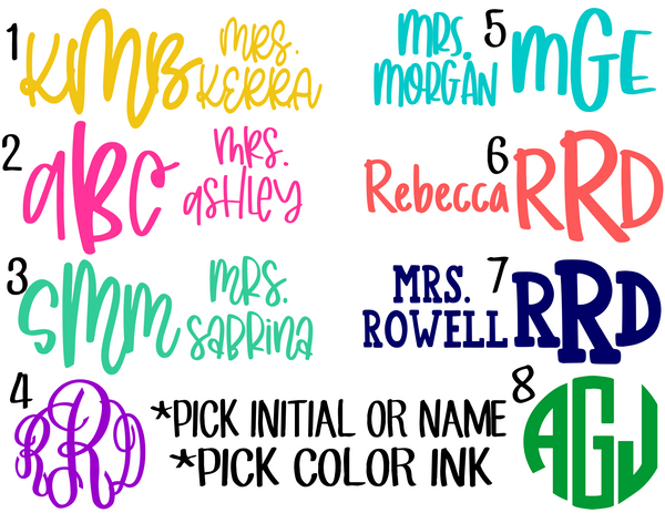 Monogram Tee