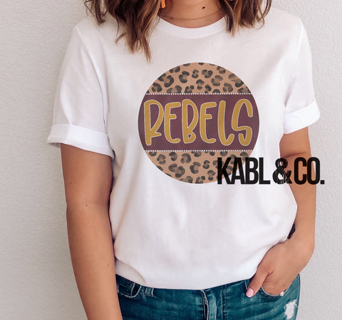 Rebels Leopard Circle