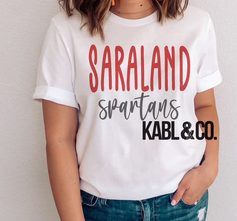 Saraland Spartans Proud