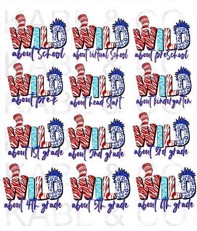 Wild About - Dr. Seuss