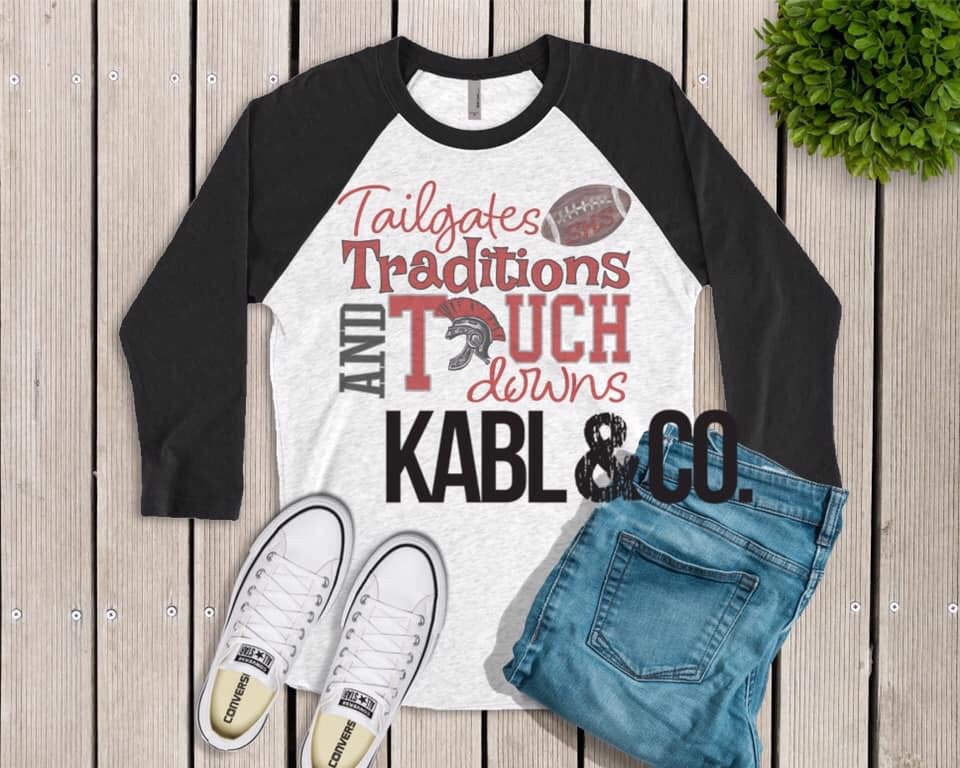 Saraland Traditions (Black Raglan) - Sports