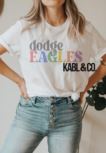 Dodge Eagles Pastel Retro