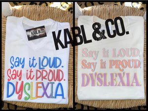 Dyslexia Proud