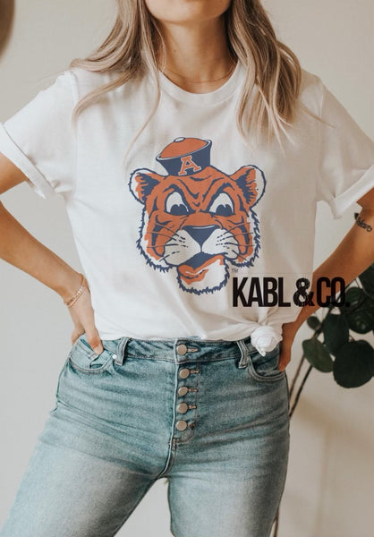 Auburn Aubie Head Vintage