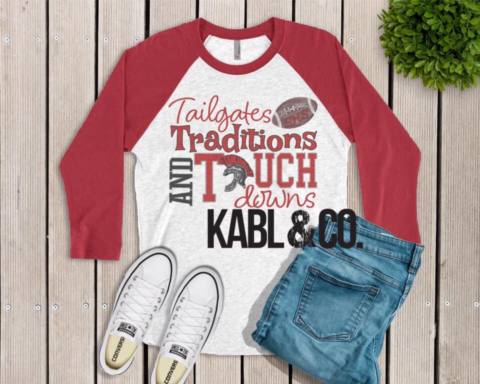 Saraland Traditions (Red Raglan) - Sports