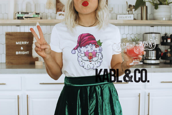 Preppy Santa Christmas