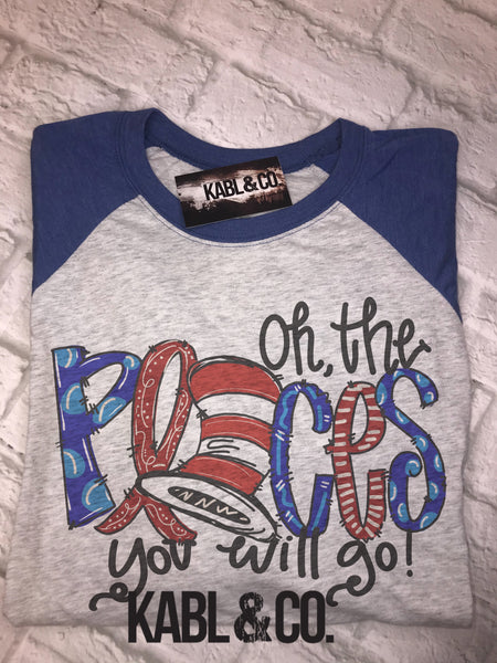 Oh the Places You Will Go  2 - Dr. Seuss - School