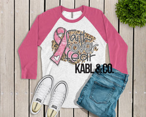 Breast Cancer - Faith over Fear - Awareness