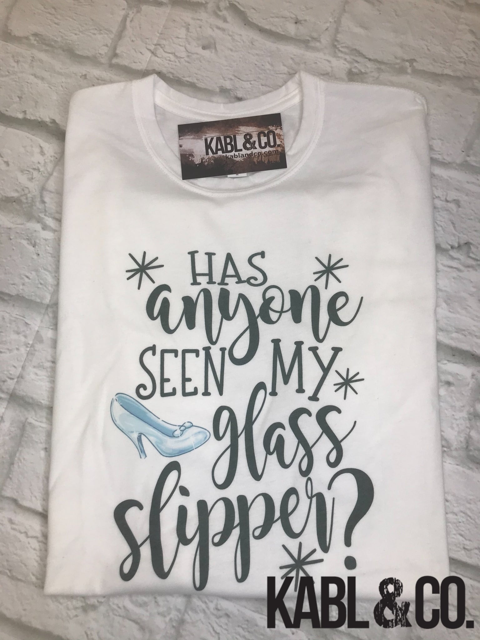 Has anyone seen my Glass Slipper - DW