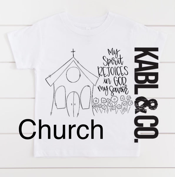 Coloring Tee’s Easter