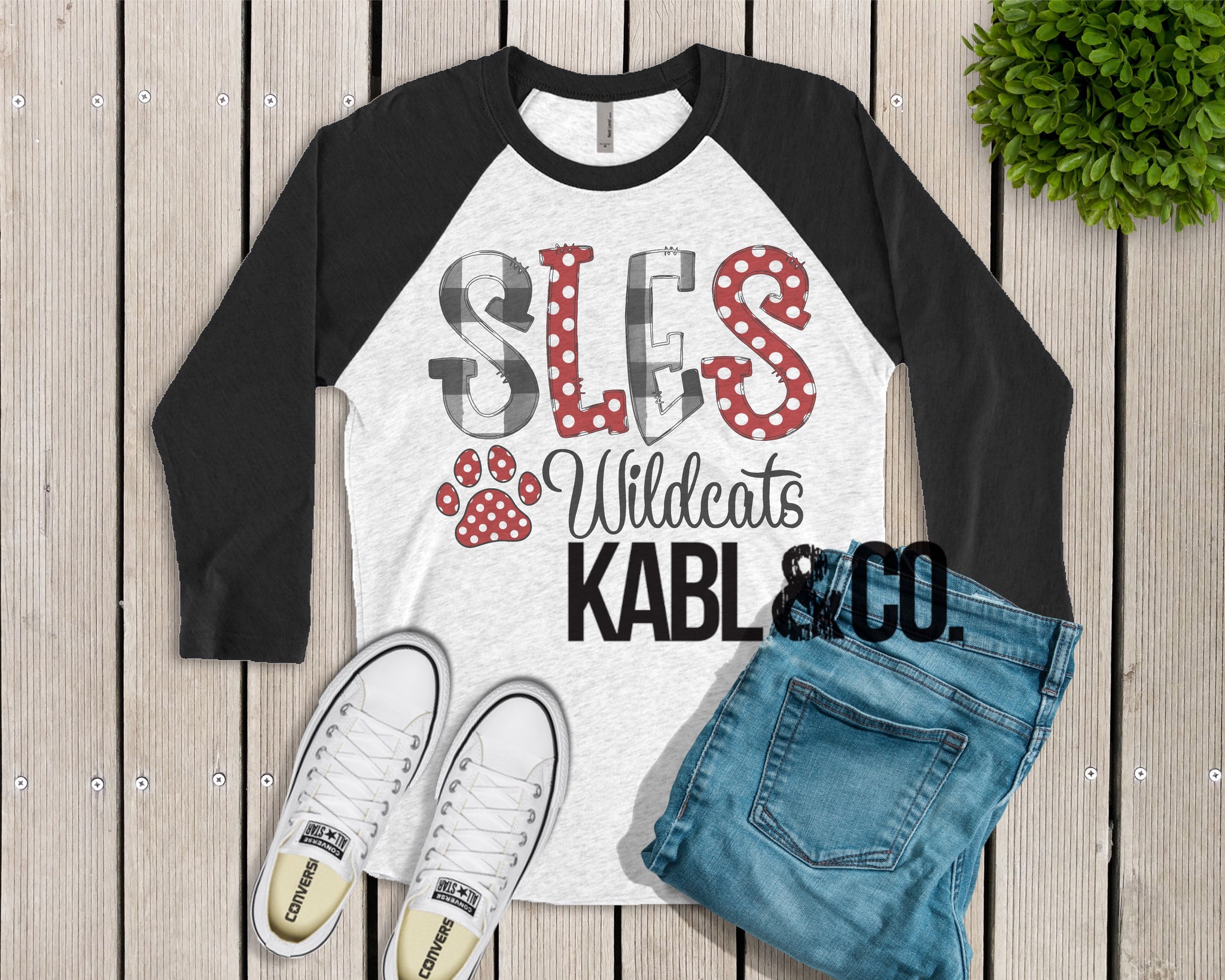 St Luke’s 4 (Black Raglan)