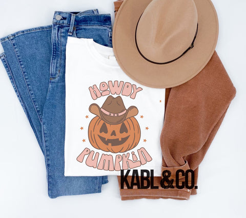 Howdy Pumpkin - Fall