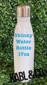 17oz. Skinny Water Bottle - Drinkware