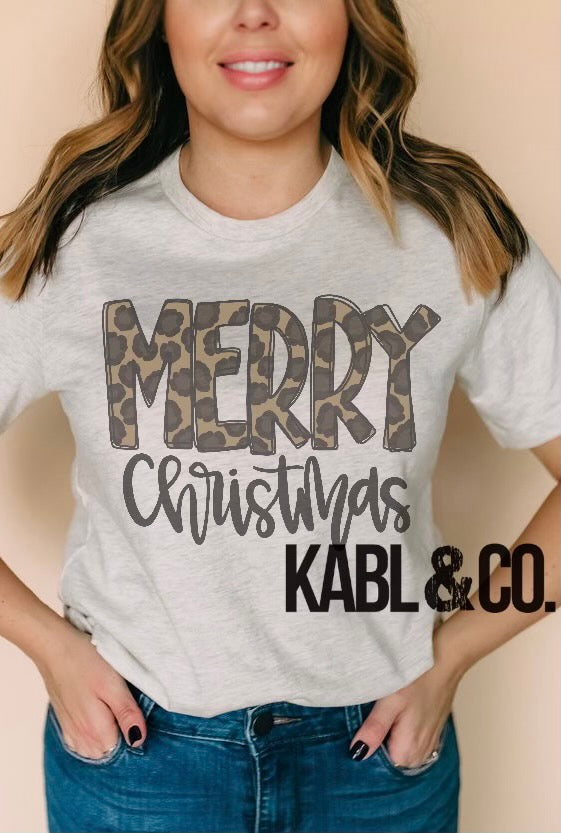 Merry Christmas Leopard - Christmas