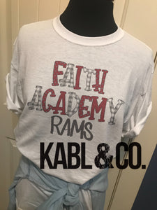 Faith Academy Rams (white crew)