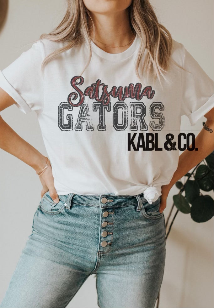 Satsuma Gators Varsity Stamp