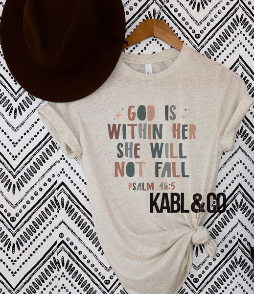 God is Within Her - Faith